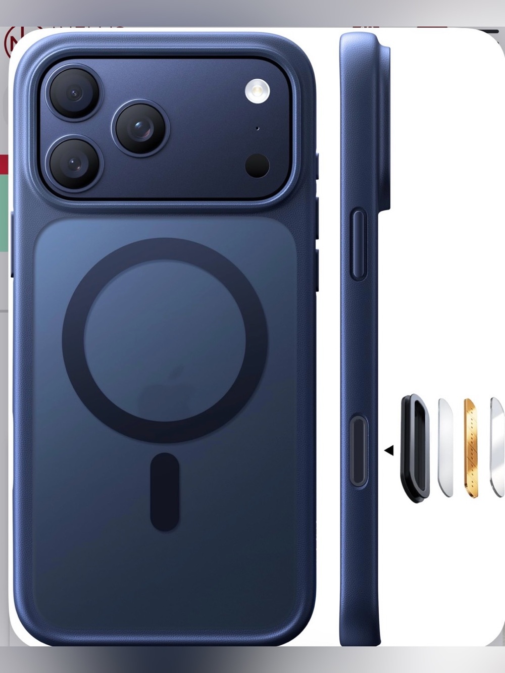 iPhone 17 Pro Magnetic Case - BLUE